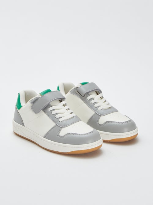 Sneakers met klittenband - Kiabi