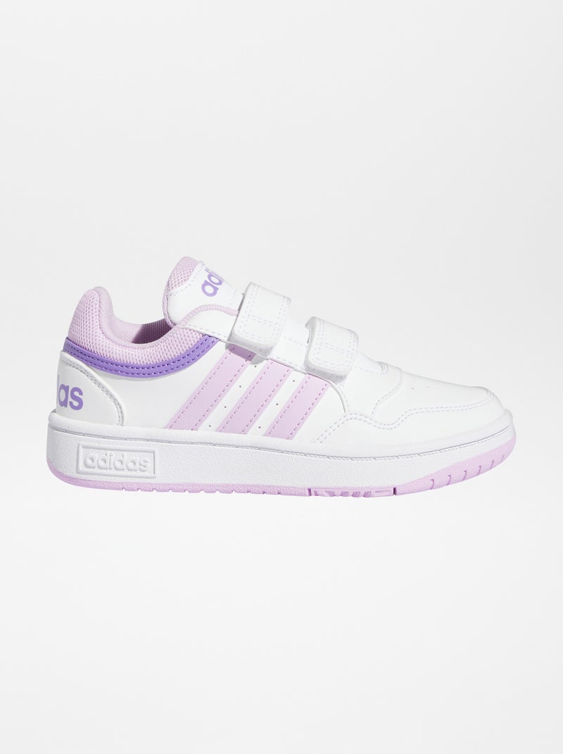 Sneakers met klittenband 'Hoops' 'adidas' WIT - Kiabi