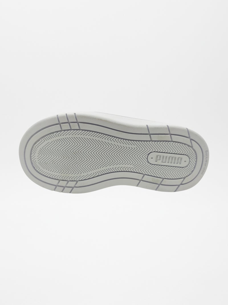 Sneakers met klittenband 'Puma' wit - Kiabi