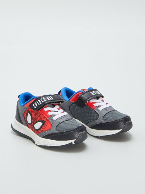 Sneakers met klittenband 'Spider-Man' - Kiabi