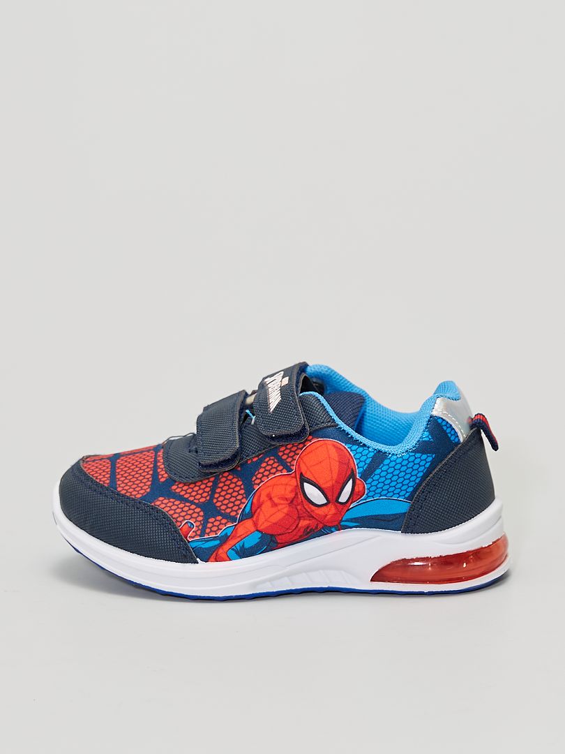 Sneakers met klittenband 'Spider-Man' marineblauw - Kiabi