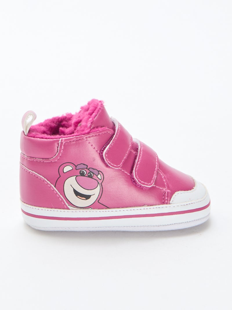 Sneakers met klittenbanden 'Lotso'/'Disney' Rose - Kiabi