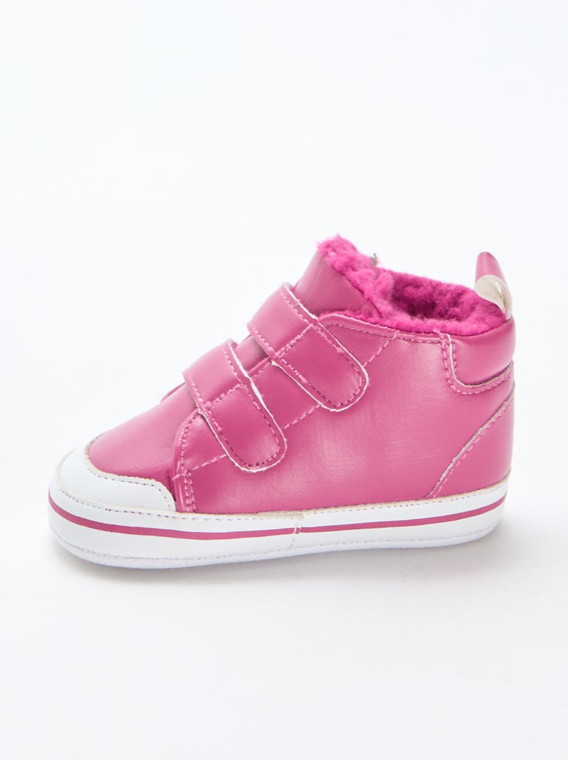 Sneakers met klittenbanden 'Lotso'/'Disney' Rose - Kiabi