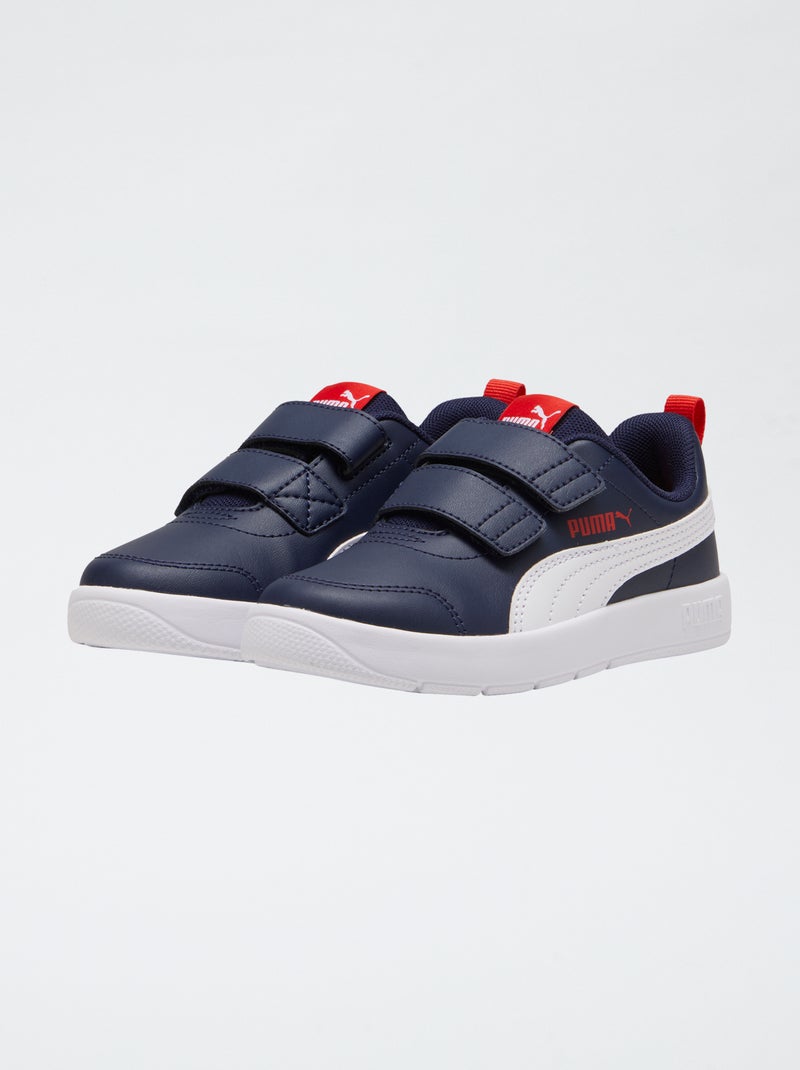 Sneakers met klittenbanden 'Puma' Blauw - Kiabi