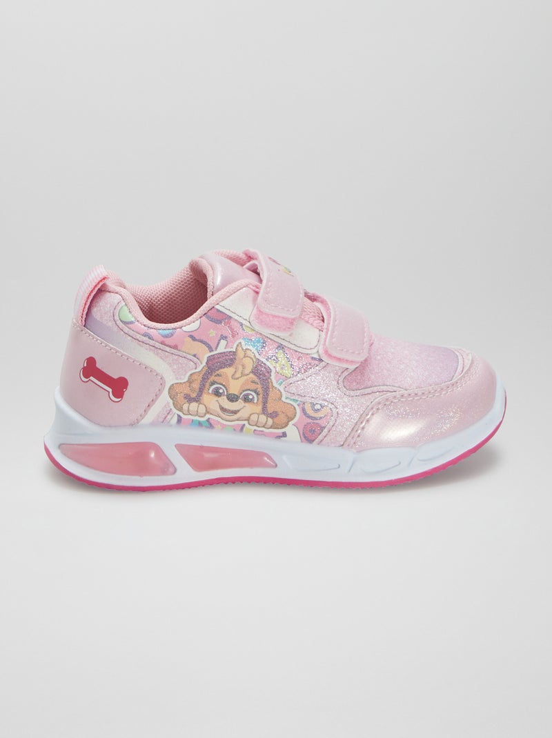 Sneakers met ledlampjes 'PAW Patrol' ROSE - Kiabi