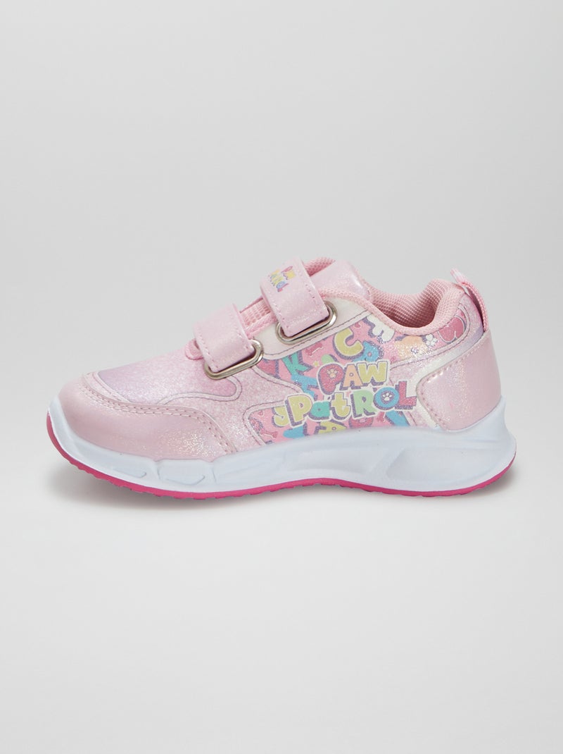 Sneakers met ledlampjes 'PAW Patrol' ROSE - Kiabi