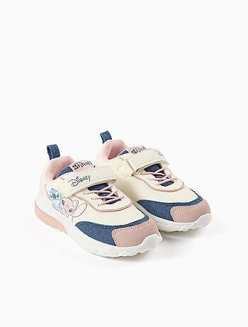 Sneakers met lichtjes en stitch & angel print