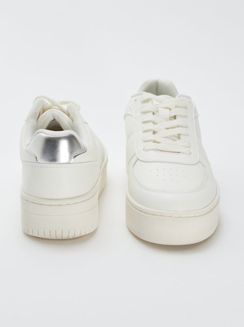 Sneakers met platformzool - Kiabi