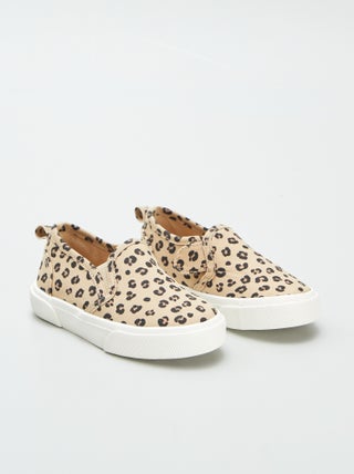 Sneakers met print | Slip-onmodel