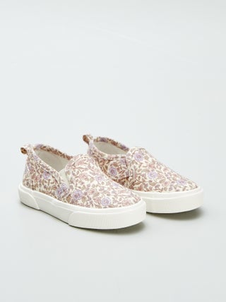 Sneakers met print | Slip-onmodel