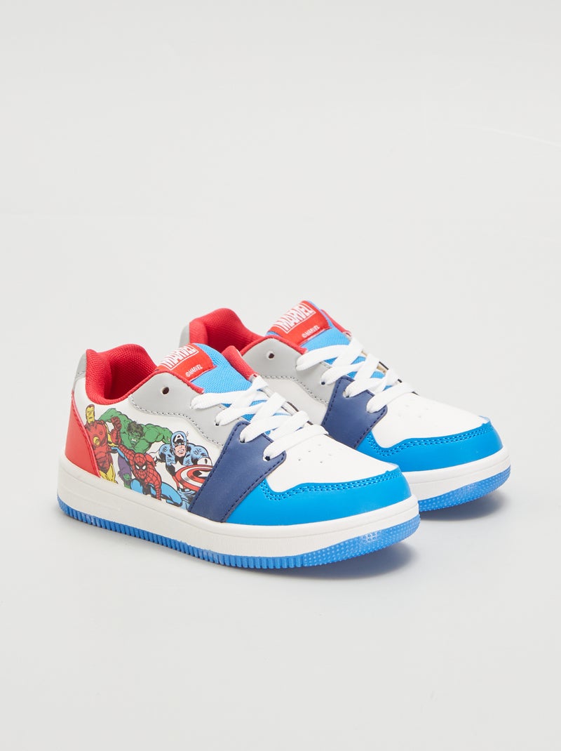 Sneakers met veters 'Marvel' BIEGE - Kiabi