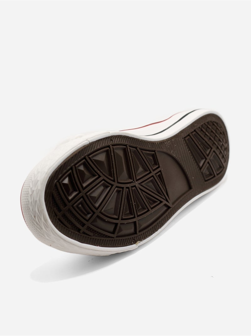 Sneakers met veters Wit - Kiabi