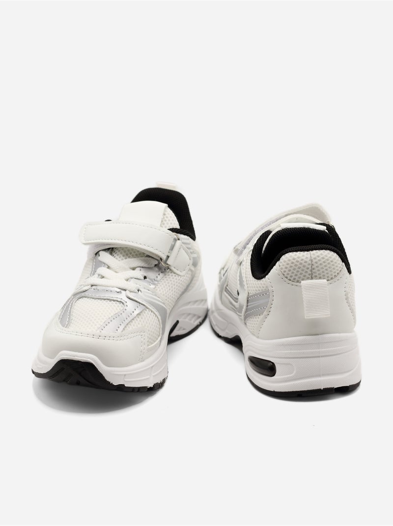 Sneakers met veters Wit - Kiabi