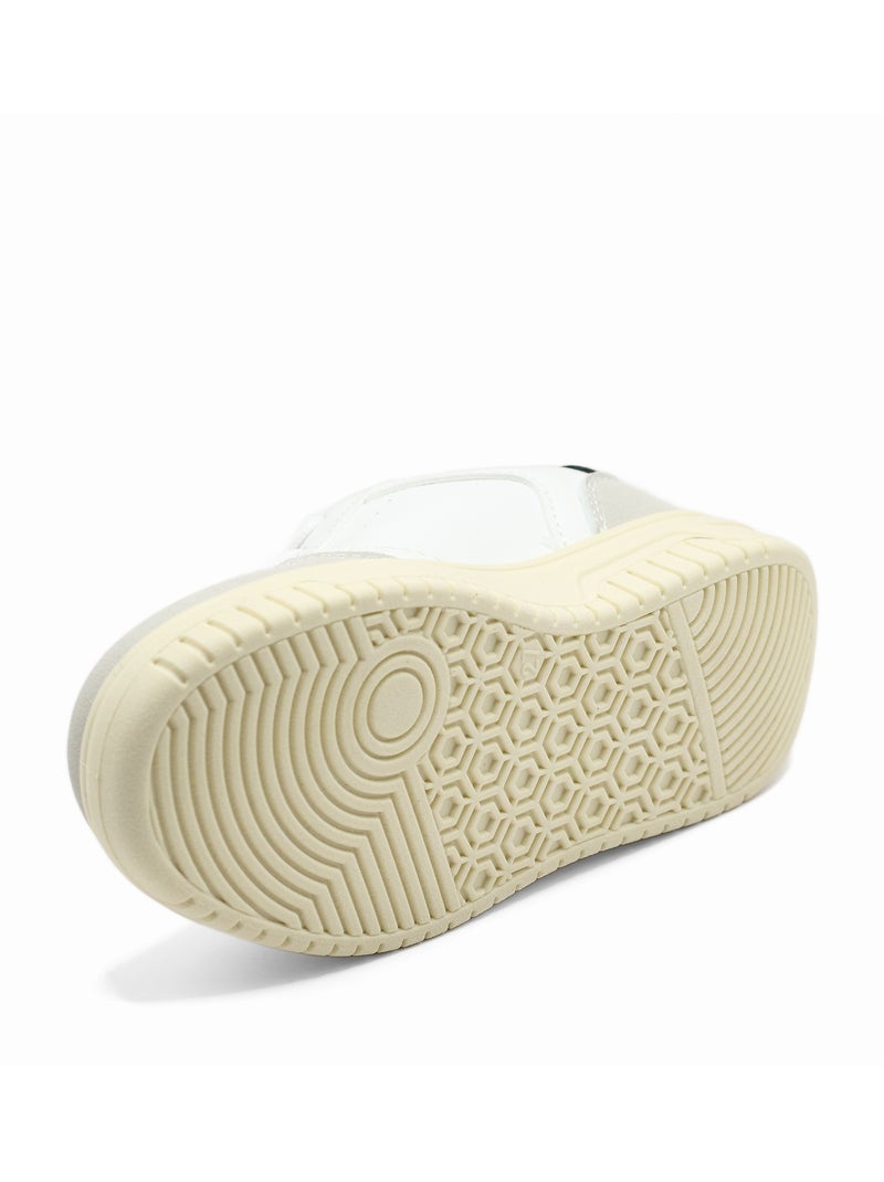 Sneakers met veters Zwart - Kiabi