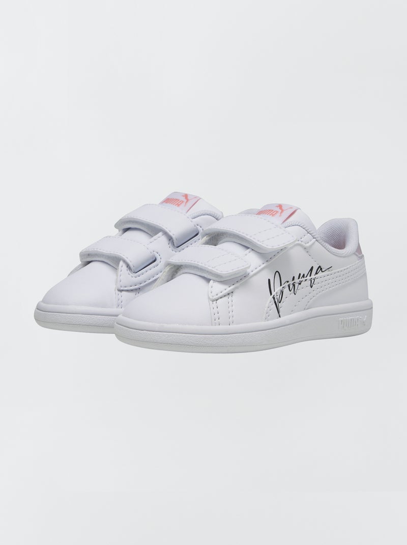 Sneakers 'Smash Crystal' 'Puma' wit - Kiabi