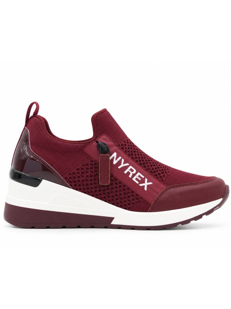 Sneakers textiel montevita Rood - Kiabi