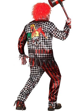 Snel en eenvoudig kostuum van een kwaadaardige clown