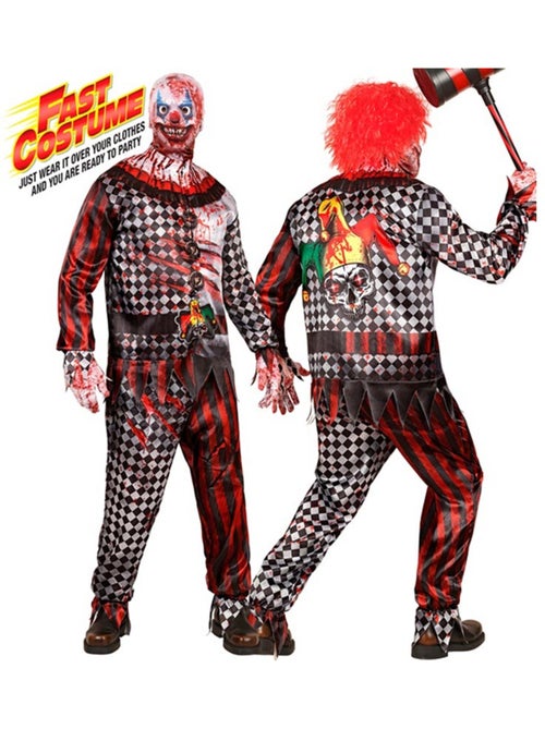 Snel en eenvoudig kostuum van een kwaadaardige clown - Kiabi