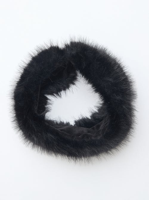 Snood court effet moutonné - Kiabi