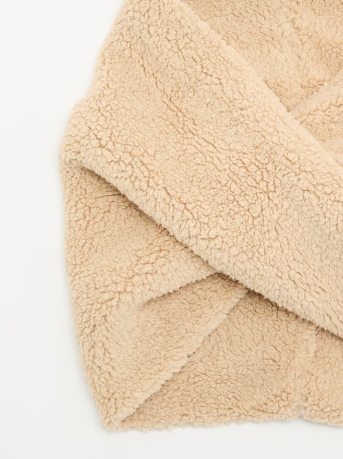 Snood effet moutonné - Kiabi