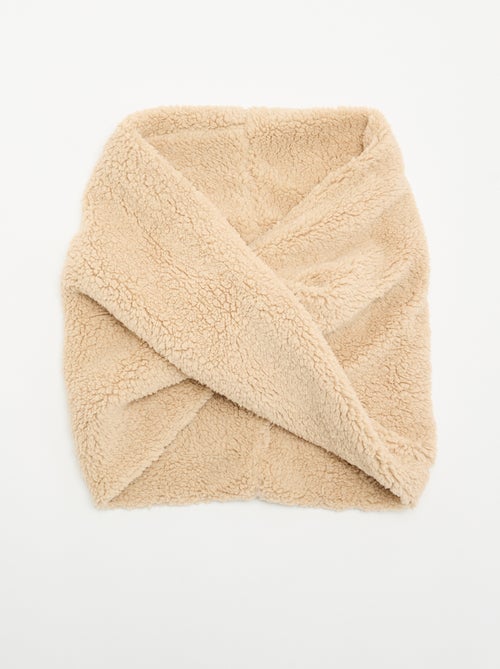 Snood effet moutonné - Kiabi