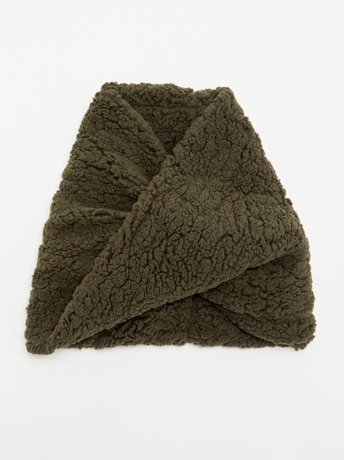 Snood effet moutonné - Kiabi