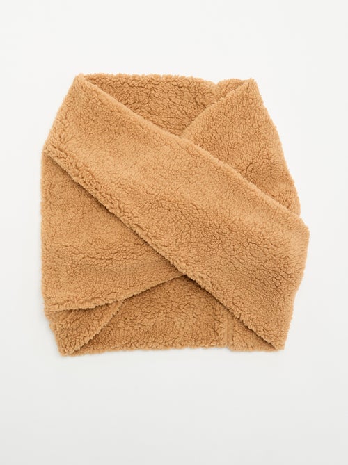 Snood effet moutonné - Kiabi