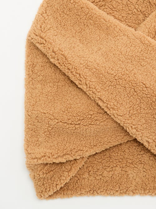Snood effet moutonné - Kiabi