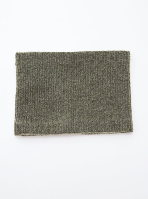 Snood en maille uni - Kiabi