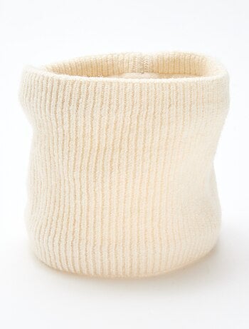 Snood en maille unie