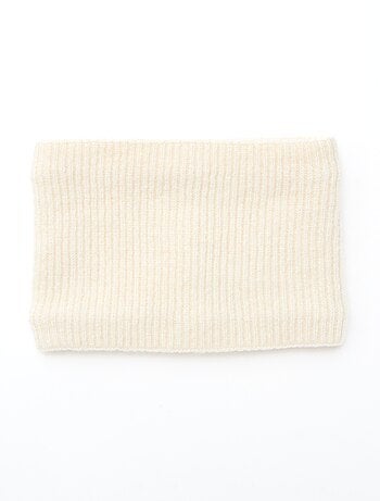 Snood en maille unie