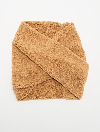 Snood met schapenvachteffect