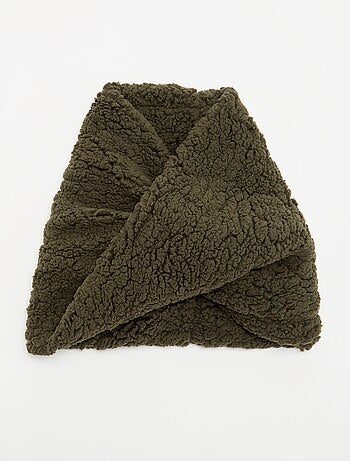 Snood met schapenvachteffect