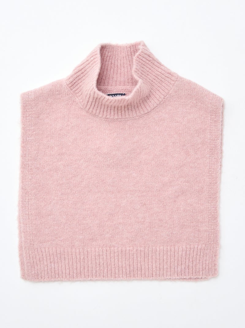 Snood plastron col montant Rose - Kiabi