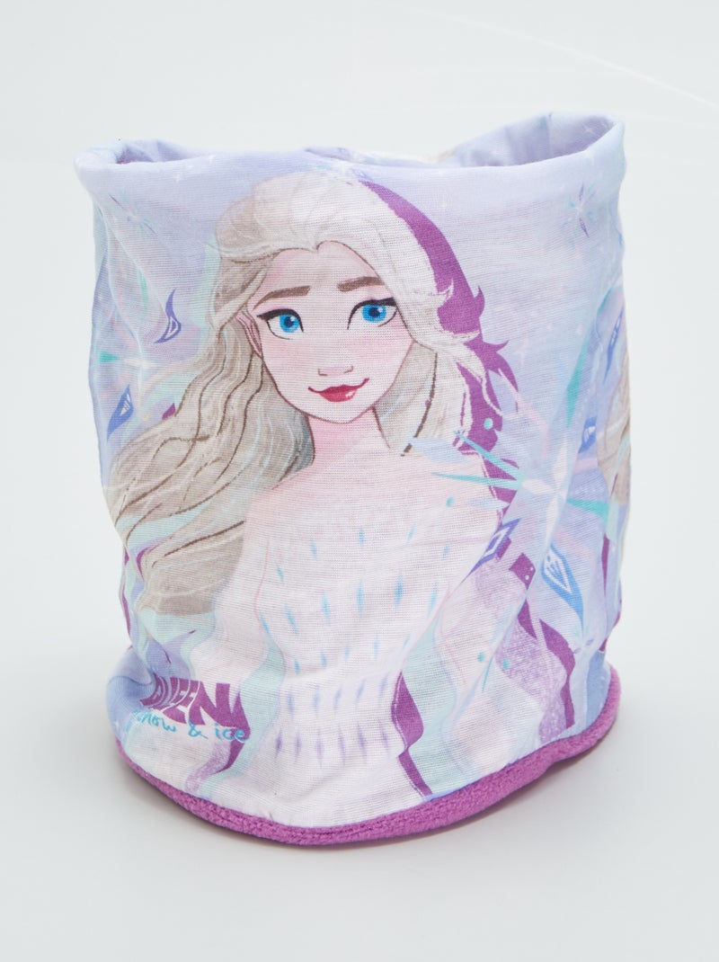 Snood  'Reine des neiges' 'Disney' Rose - Kiabi