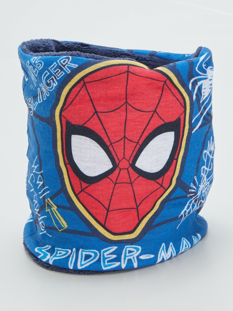Snood 'Spider-Man' bleu - Kiabi