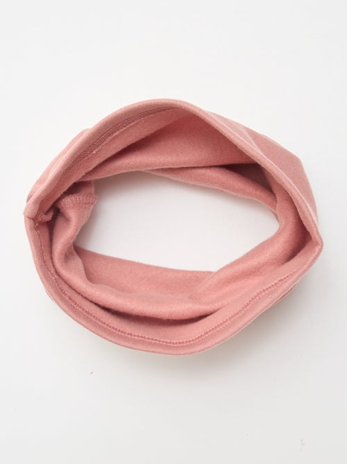 Snood uni doublé - Kiabi