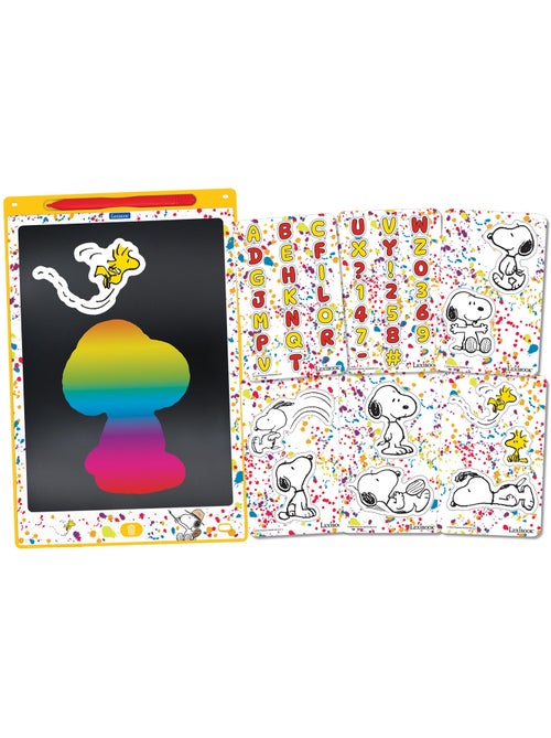 Snoopy 11’’ meerkleurige leer- en teken-e-ink-tablet met sjablonen - Kiabi Snoopy 11’’ meerkleurige leer- en teken-e-ink-tablet met sjablonen - Kiabi