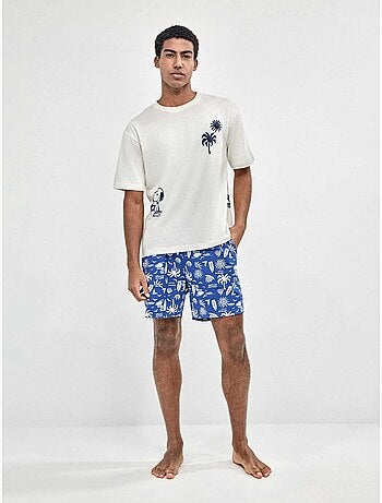 Snoopy bedrukte pyjama voor mannen