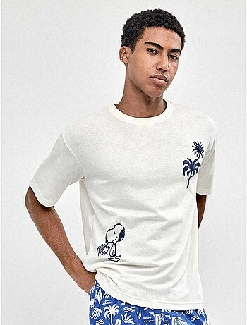 Snoopy bedrukte pyjama voor mannen