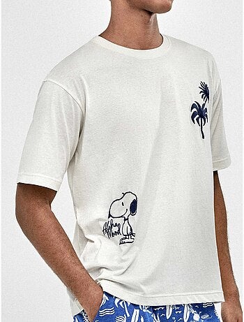 Snoopy bedrukte pyjama voor mannen