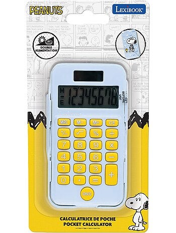 Snoopy zakrekenmachine 8 cijfers met beschermhoes