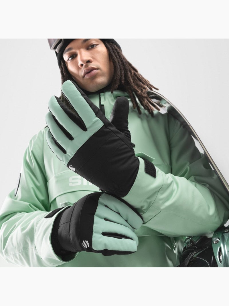 Snowboard- en ski winterhandschoenen Groen - Kiabi