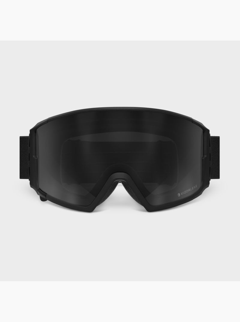 Snowboard- en skibril Zwart - Kiabi