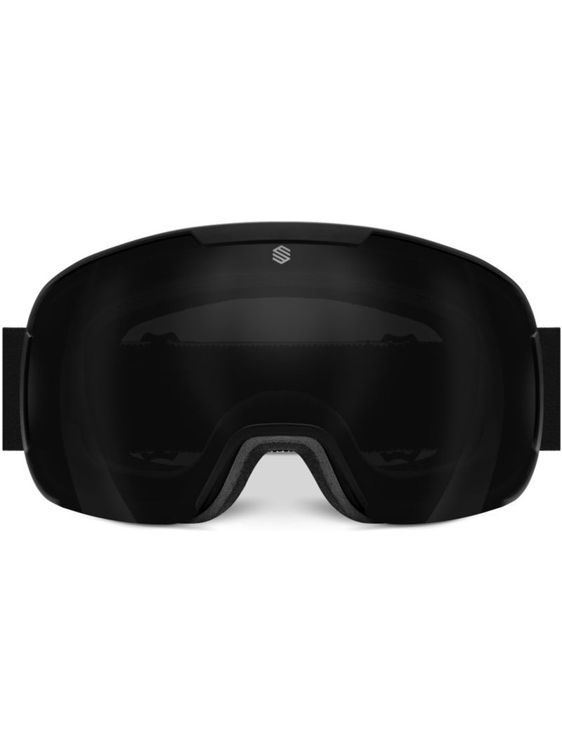 Snowboard- en skibril Zwart - Kiabi