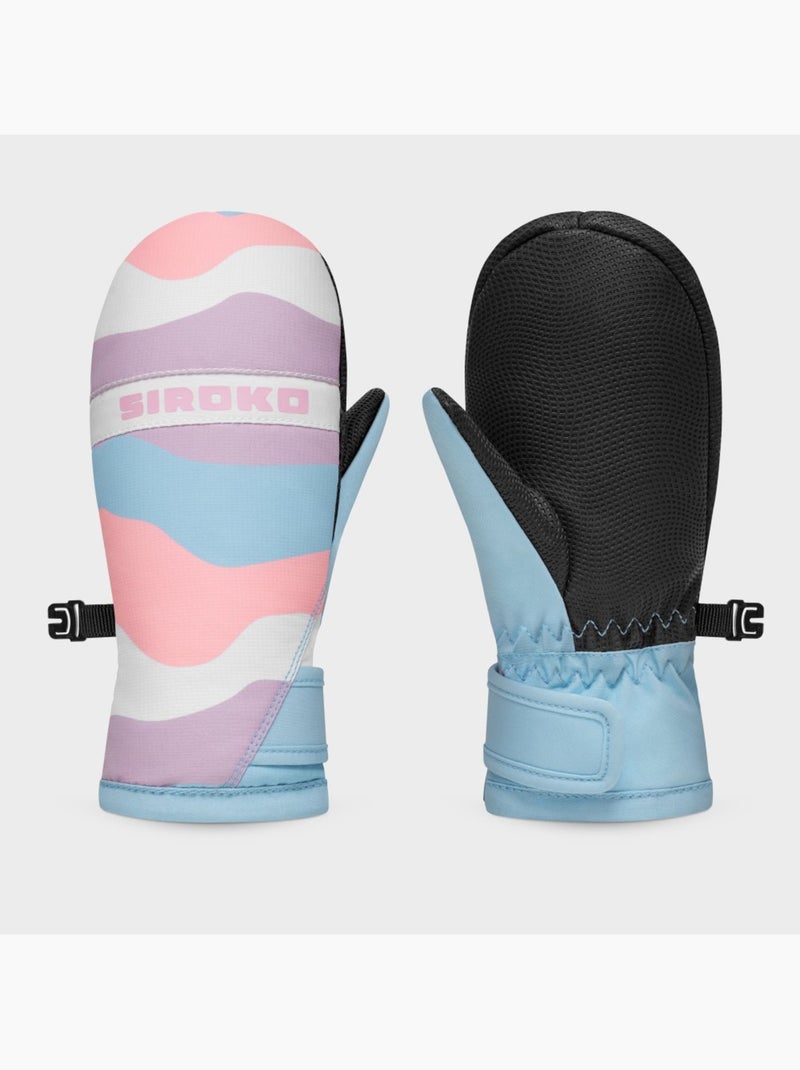 Snowboard- en skiwanten voor kinderen Multicolor - Kiabi