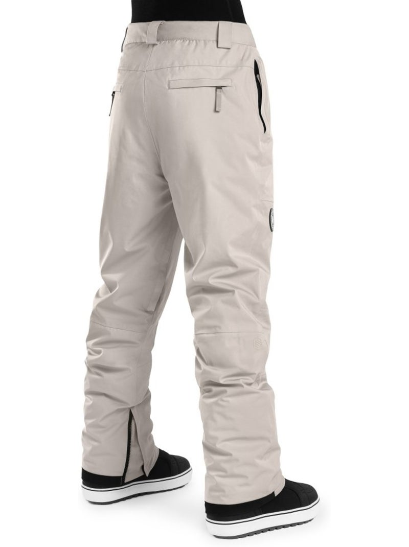 Snowboard broek voor dames Beige - Kiabi