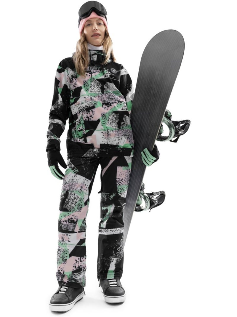 Snowboard broek voor dames Multicolor - Kiabi