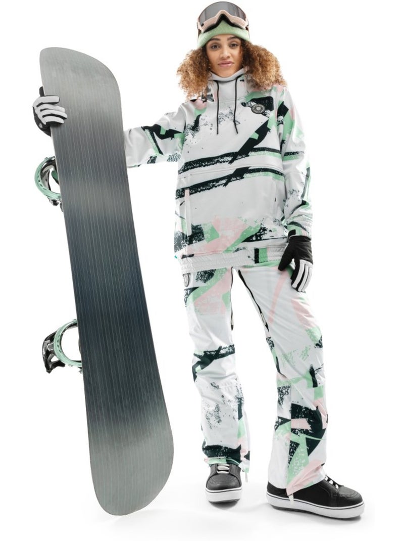 Snowboard broek voor dames Multicolor - Kiabi