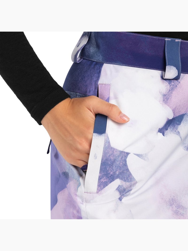 Snowboard broek voor dames Multicolor - Kiabi